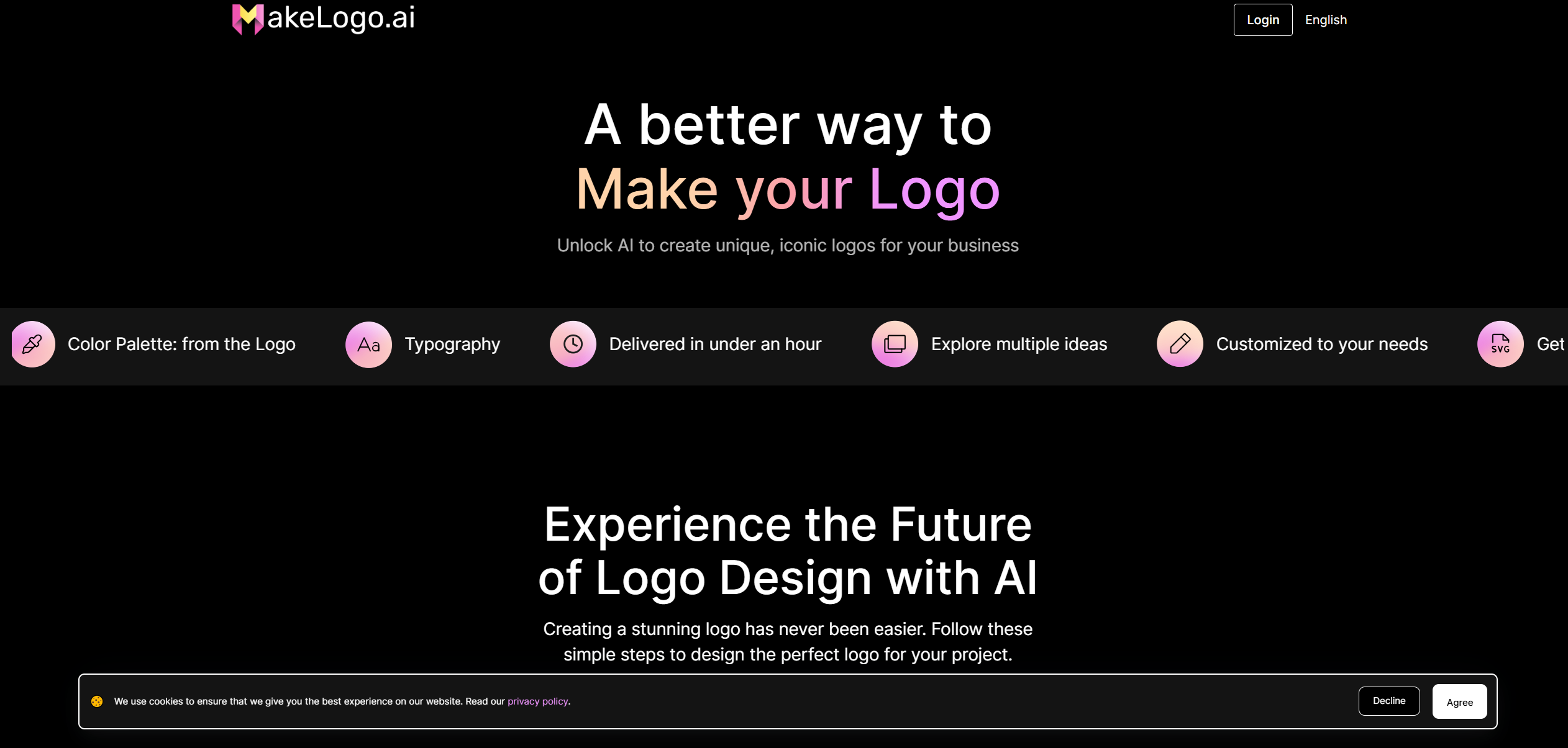 MakeLogo.ai:AI驱动的标志设计