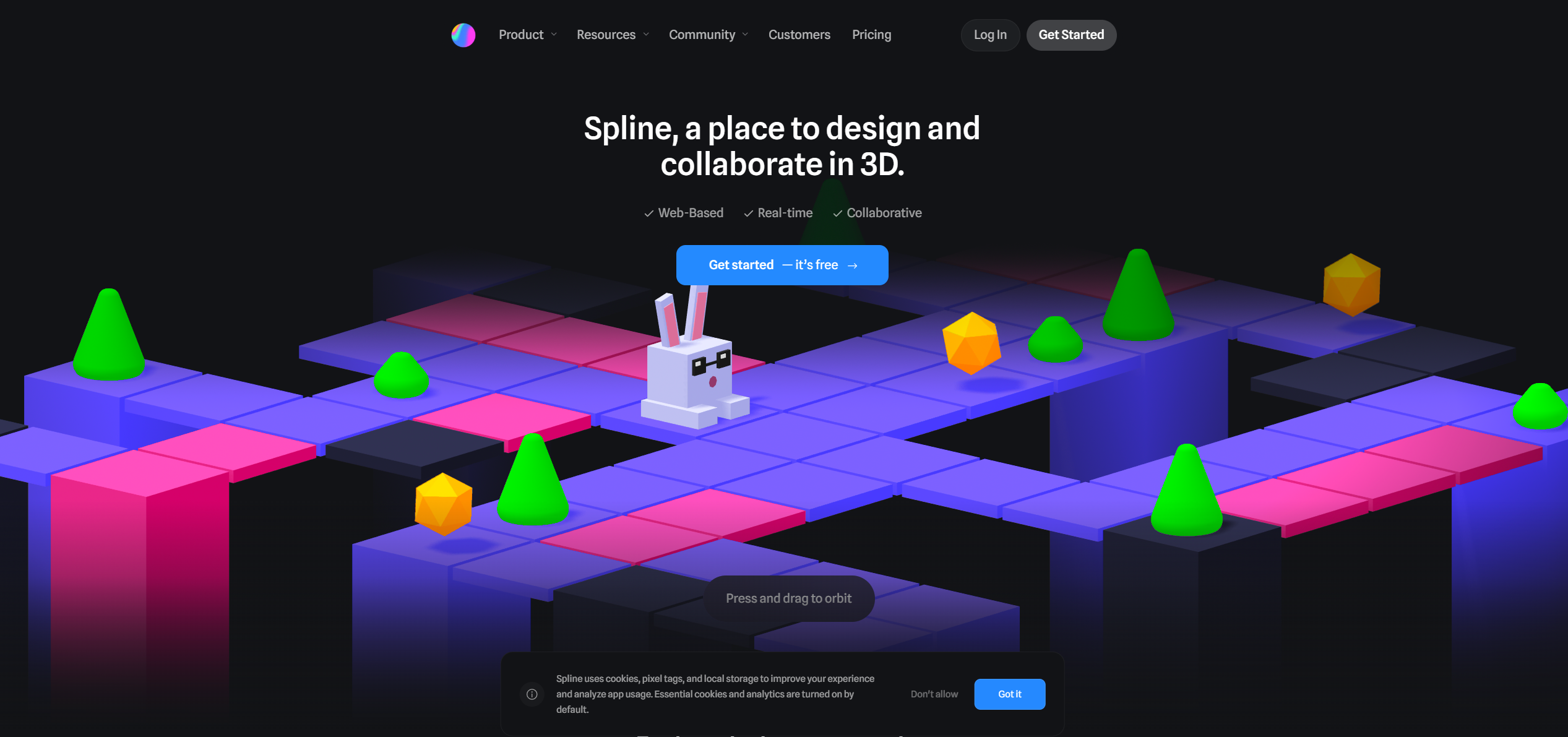 Spline:革新3D设计的实时协作平台