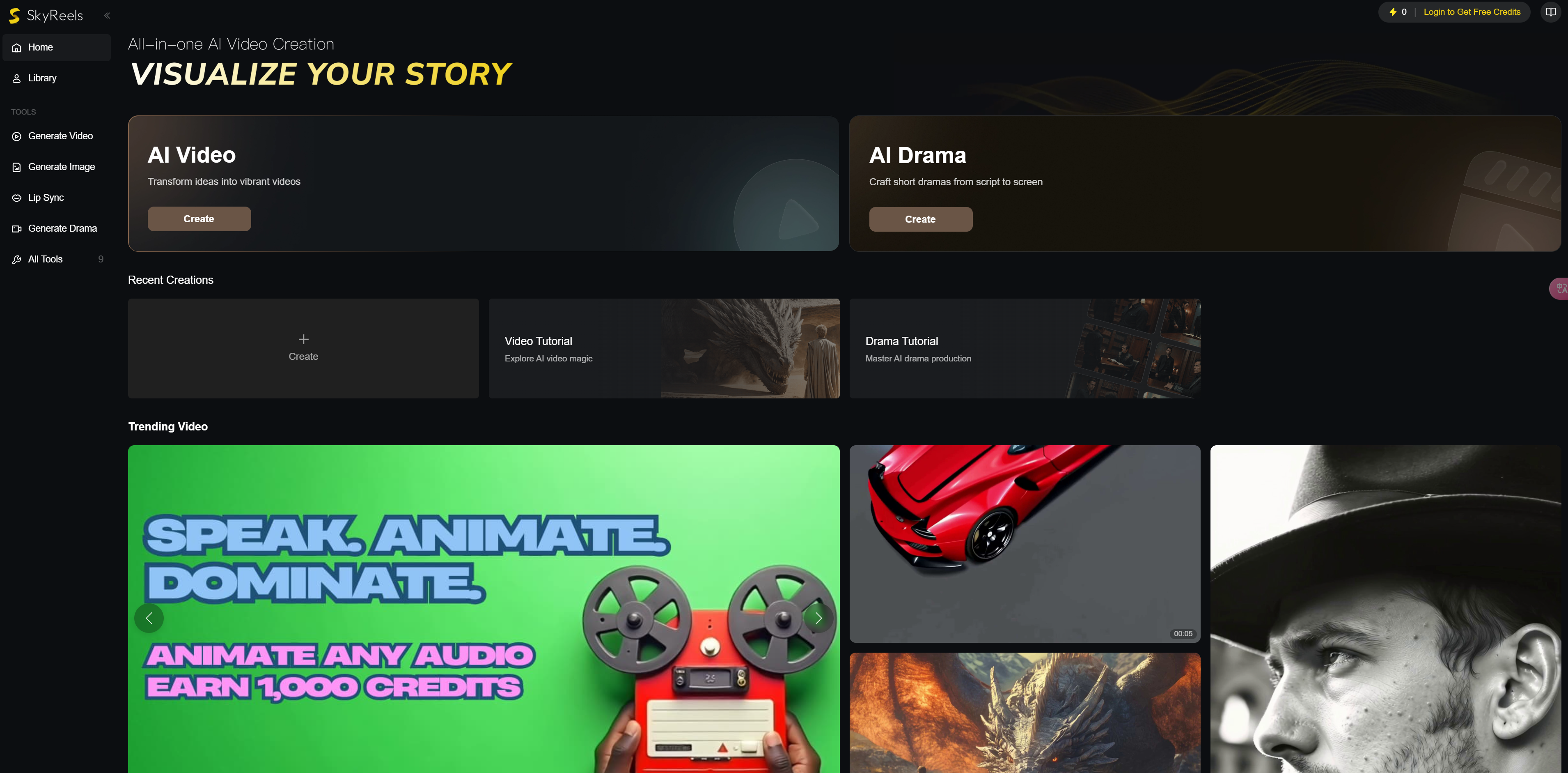 SkyReels深度解析：开启AI短剧创作新时代的“一键成剧”平台