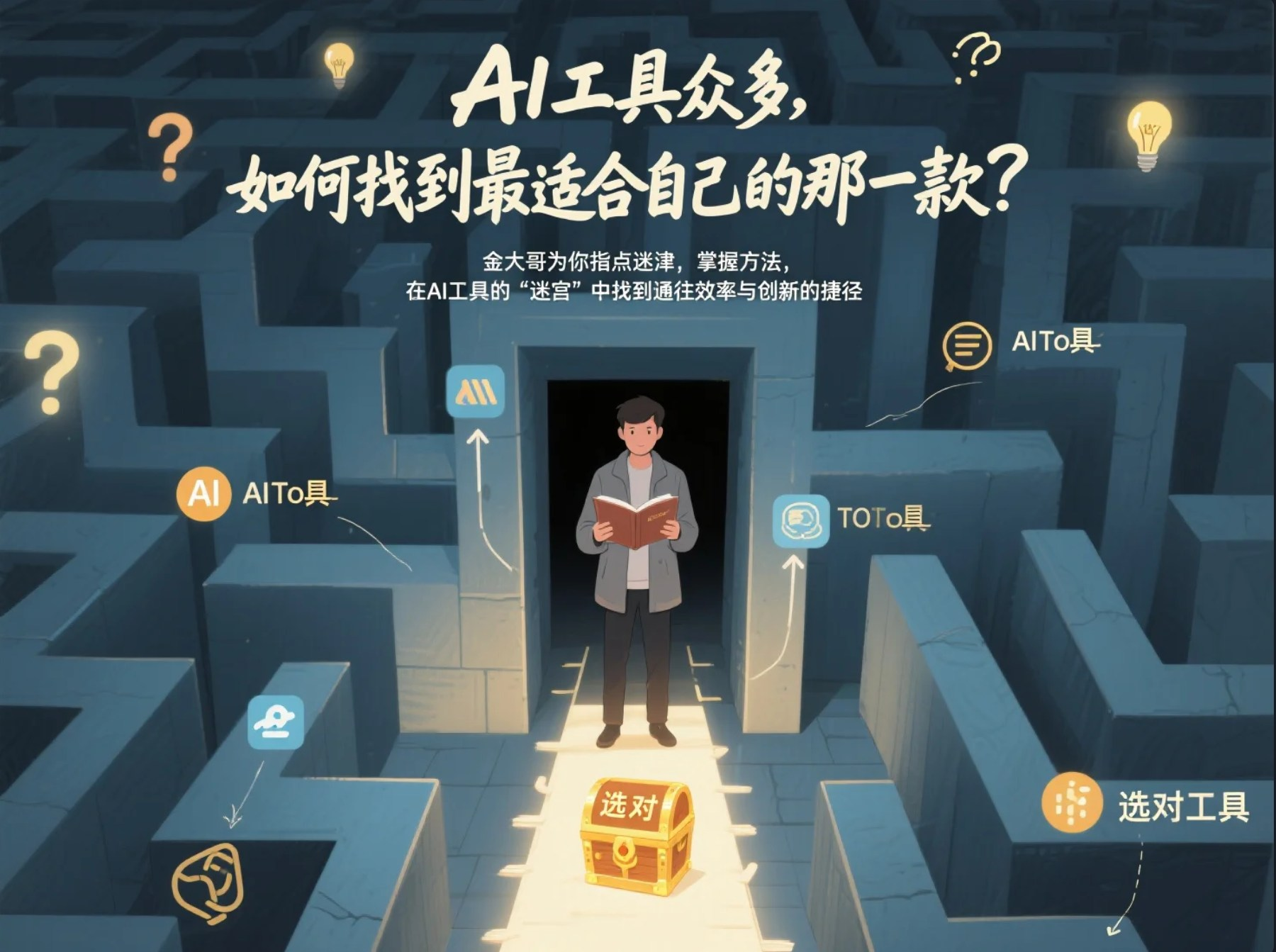 AI工具怎么选?新手选AI工具避坑指南 (免费/国内可用)