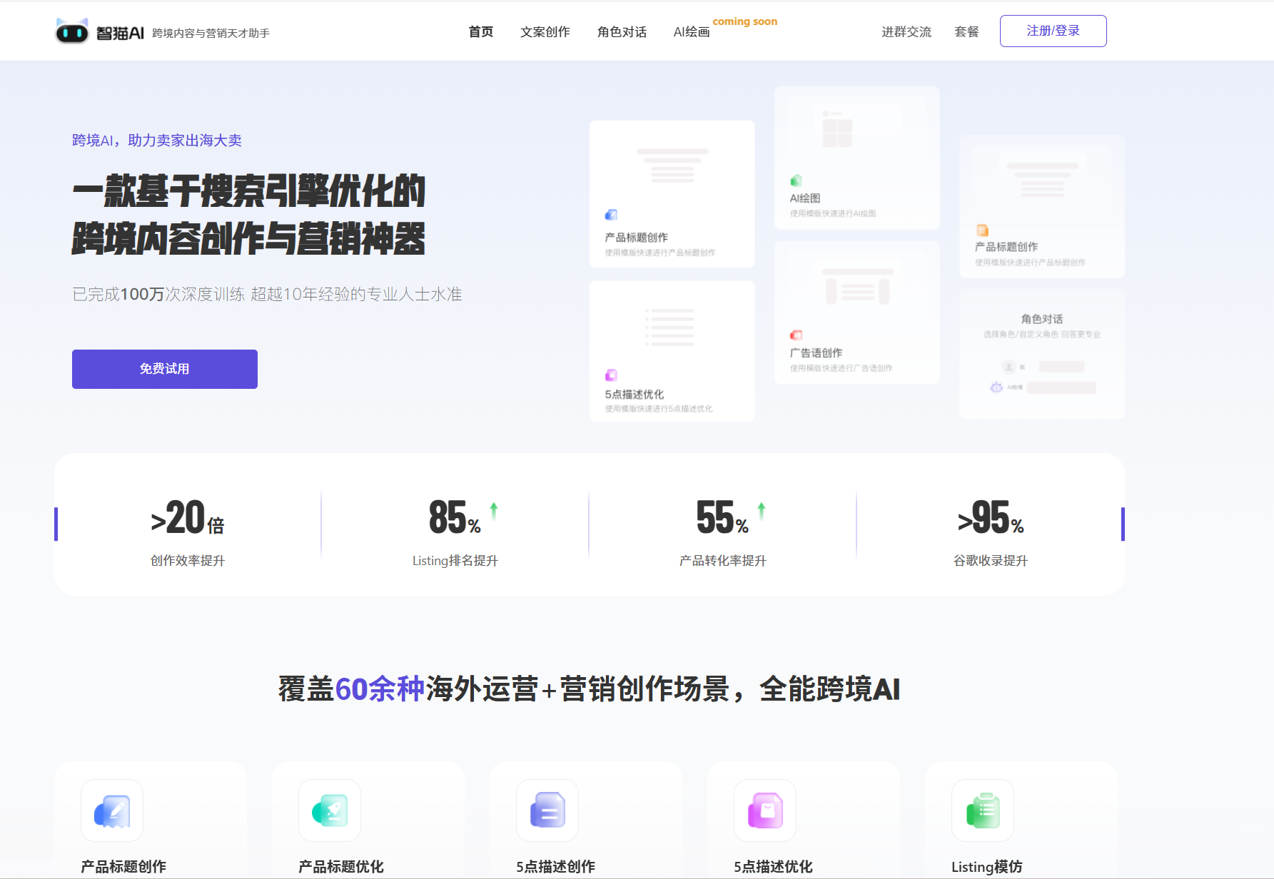 智猫AI——把“跨境文案”变成“全球印钞机”