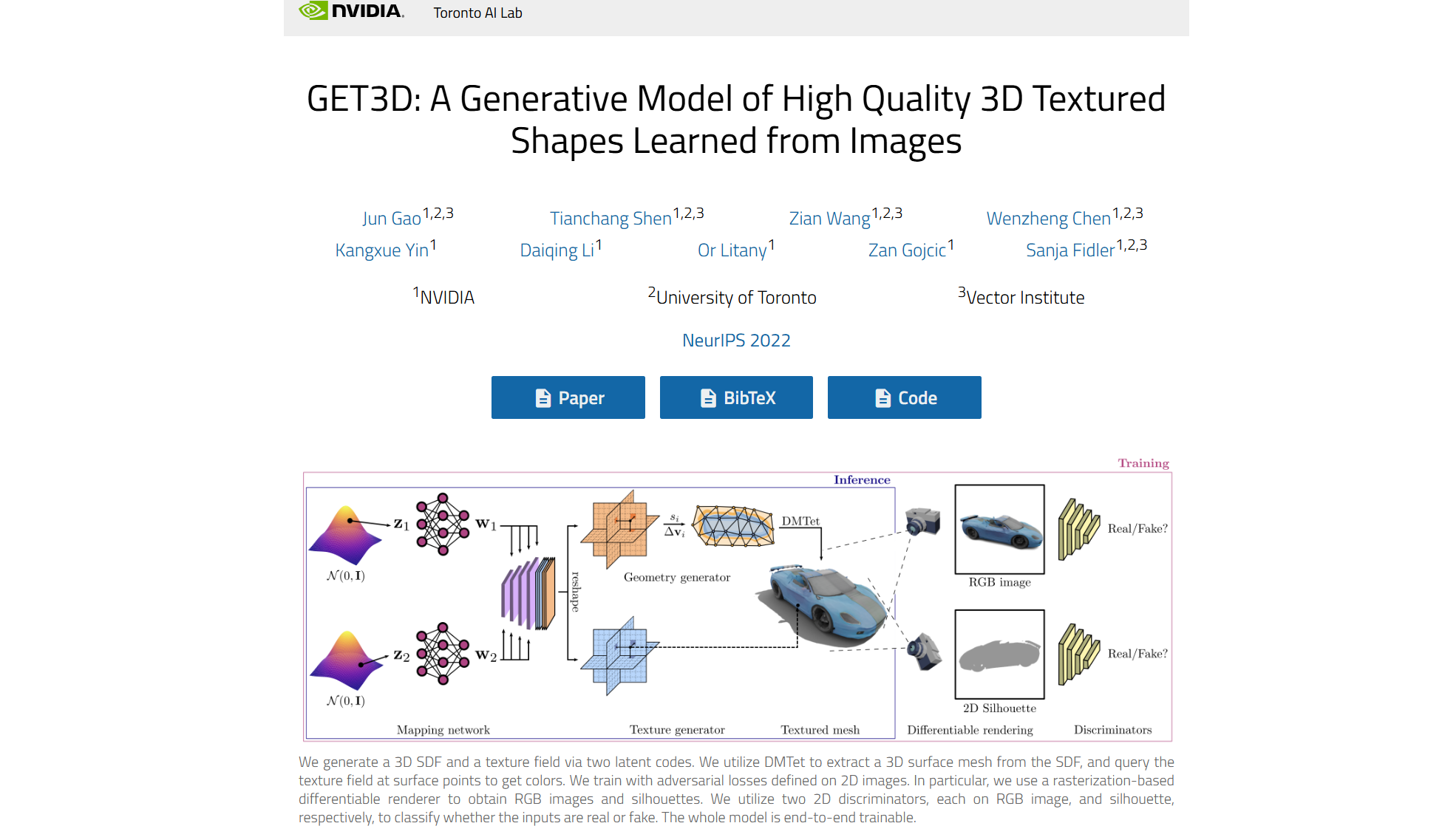 GET3D:用AI重新定义3D建模的未来