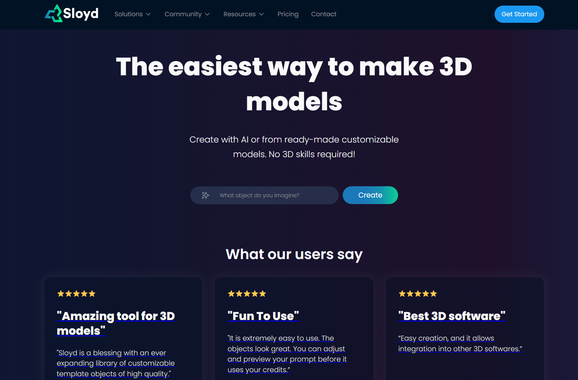 Sloyd.ai:用AI开启3D建模的新时代