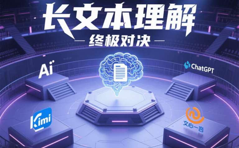AI长文阅读哪家强?Kimi、ChatGPT、文心一言实战横评