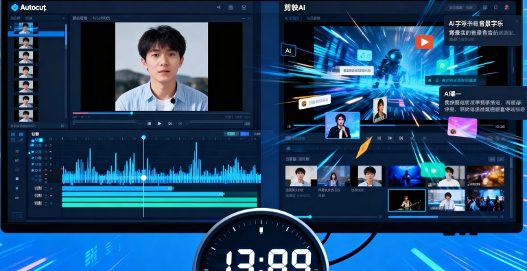 《Autocut vs. 剪映AI:谁才是更懂你的“AI剪辑神器”?》