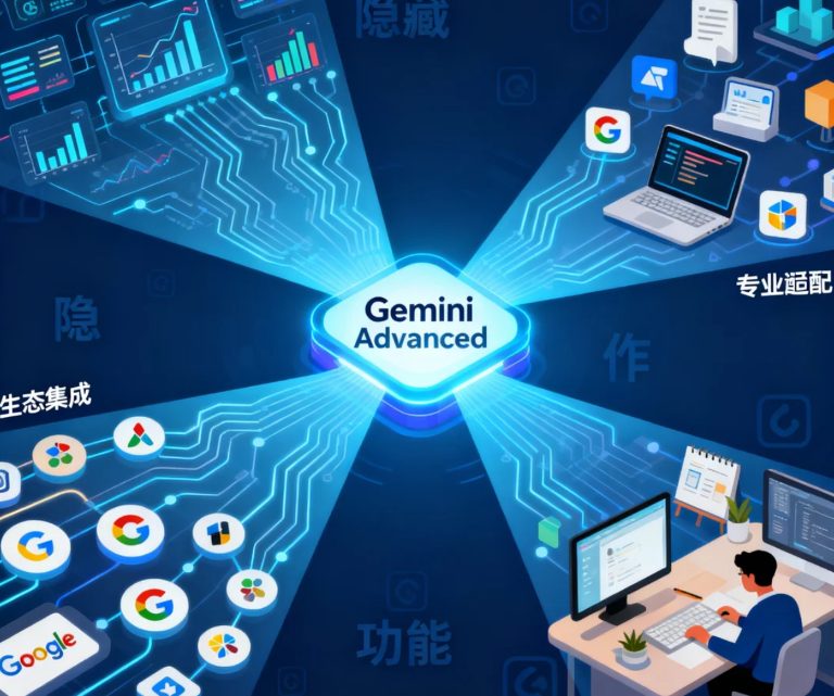 Google Gemini Advanced深度体验:值得升级的三大理由与隐藏功能揭秘