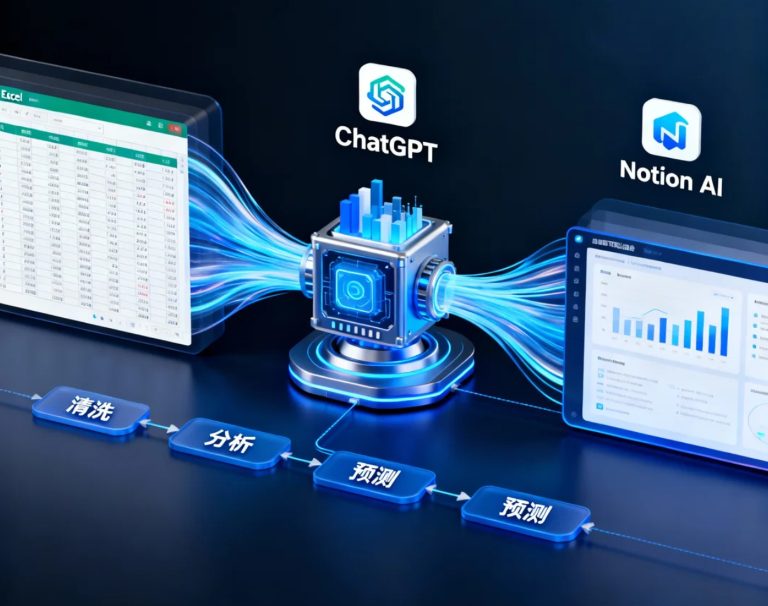 AI数据分析实战:用ChatGPT和Notion AI快速处理Excel的5个高级技巧
