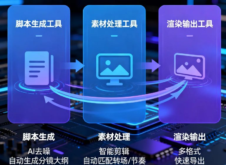 AI视频编辑实战指南:5款智能工具让视频制作效率翻倍