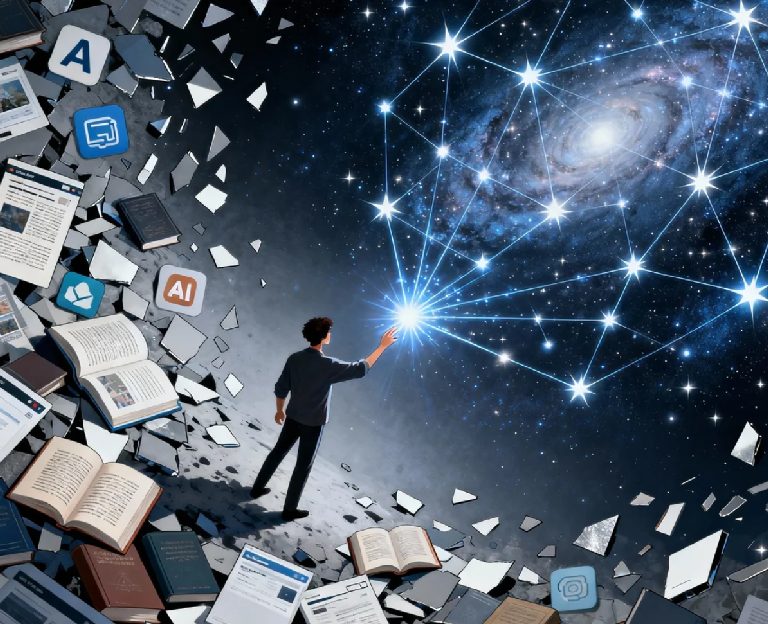 AI如何重构个人知识管理：从信息收集到智慧创造的跨越