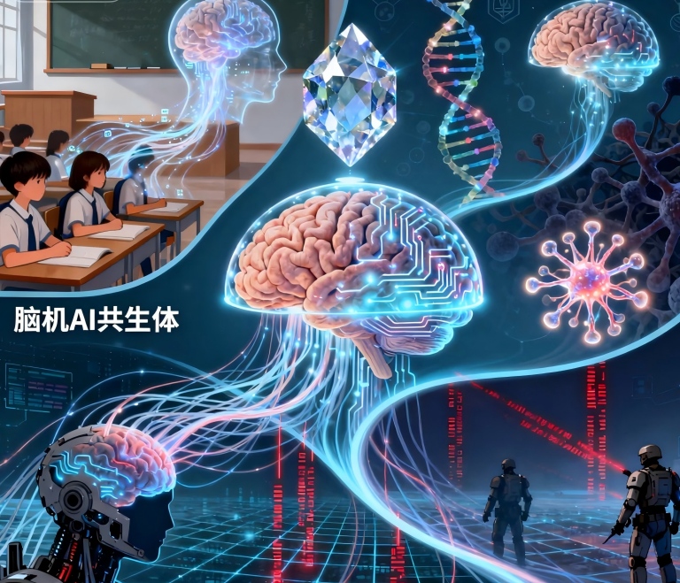 思维直连时代：当大脑与AI共舞，教育、医疗与战争将经历怎样的重生与撕裂？