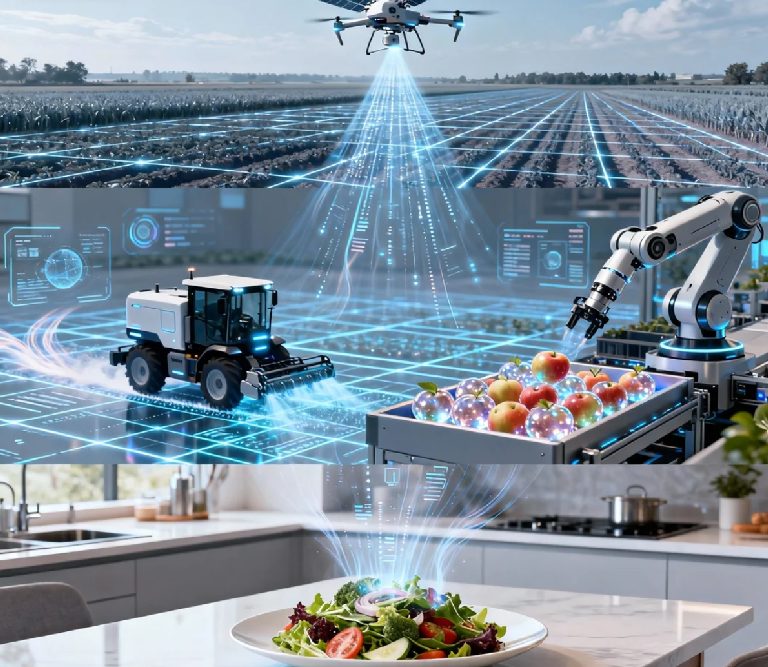 AI与未来农业：智能科技如何重塑我们从田间到餐桌的链条