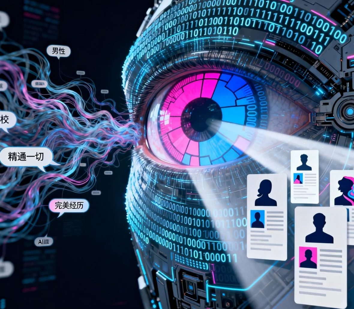 算法戴上“偏见眼镜”之后：当AI招聘的公平承诺遭遇数据与谎言的夹击