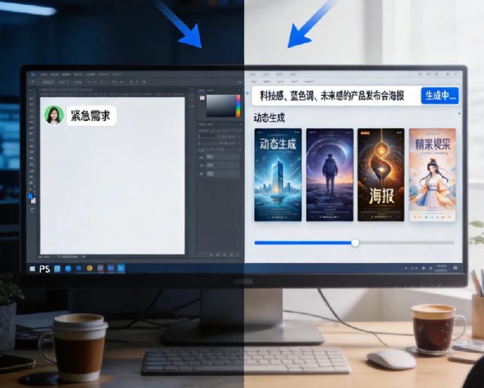 《让设计小白3分钟出图：实测这些AI工具，如何把文字描述变成宣传海报？》