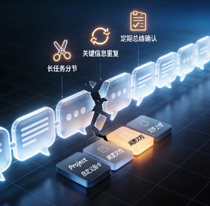 AI对话的“上下文断裂”：为什么聊着聊着它就忘了，以及如何保持连贯