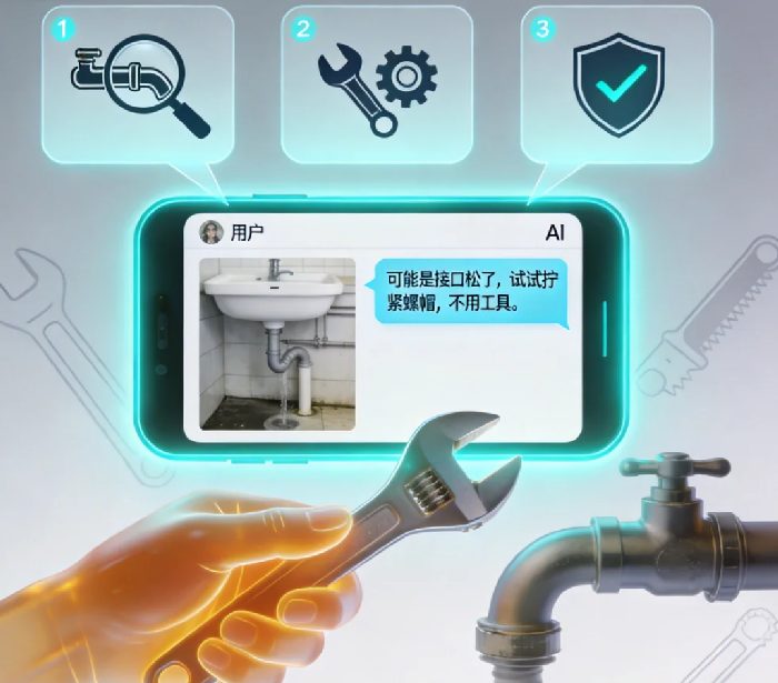 用AI做家庭维修：从故障诊断到工具使用，一套居家动手能力速成方案