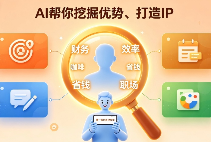 用AI做个人品牌:从定位到内容,一套普通人也能跑通的IP打造方案