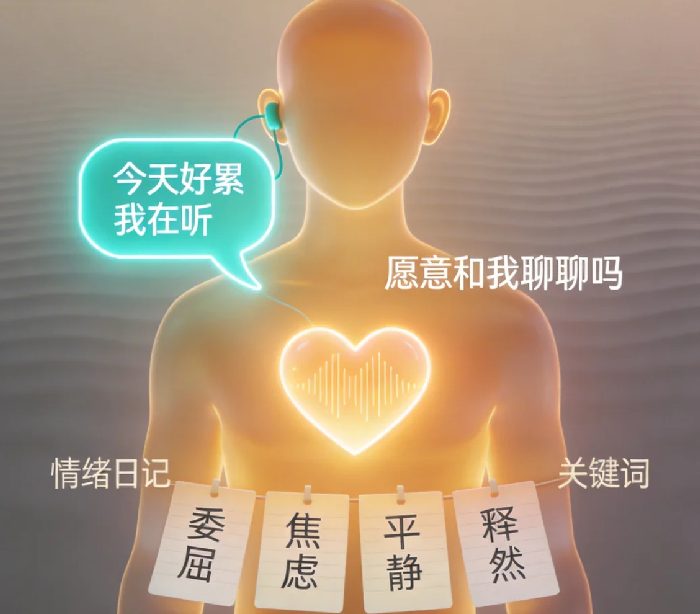 用AI做情绪管理：从日记复盘到压力疏导，一套自我疗愈的智能方案