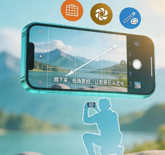 用AI做旅行摄影：从构图建议到后期修图，一套手机党的出片方案