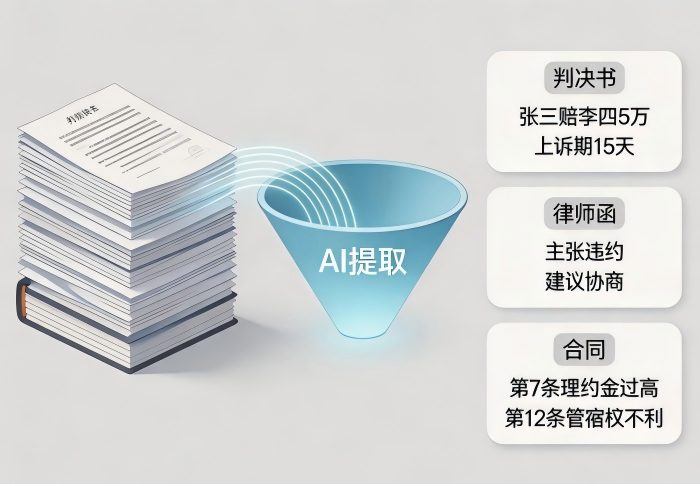 用AI做法律文书阅读：从判决书到合同，一套普通人也能看懂法律文件的方案