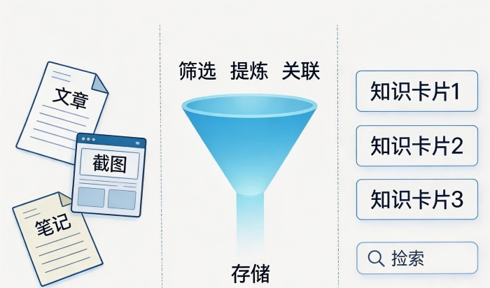 用AI做个人知识库：从碎片收藏到随时调用，一套终身学习的搭建方案